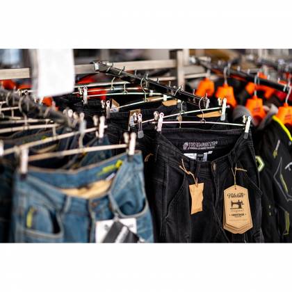 Blugi Moto Lungi cu Kevlar TRILOBITE PARADO · Albastru  - 12