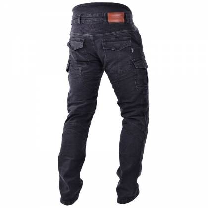 Blugi Moto cu Kevlar TRILOBITE ACID SCRAMBLER · Negru  - 4