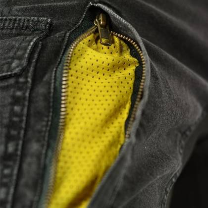 Blugi Moto cu Kevlar TRILOBITE ACID SCRAMBLER · Negru  - 6