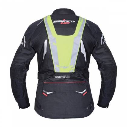 Geacă Moto Damă din Textil SPEED UP TREK LADY · Negru  - 6