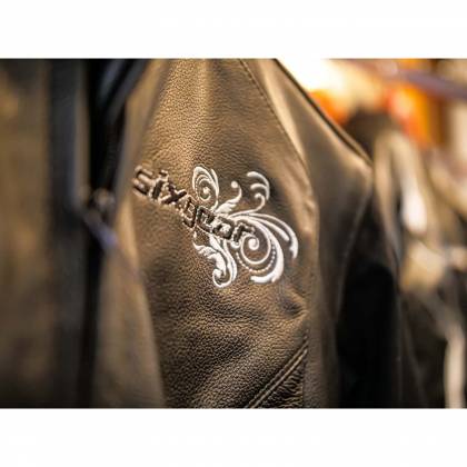 Geacă Moto Damă din Piele SIXGEAR AURORA · Negru  - 7