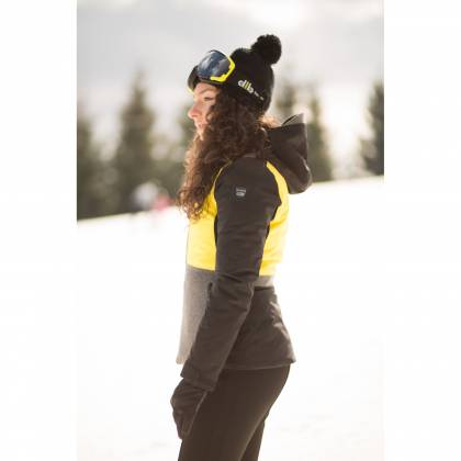 Geacă Outdoor / Schi Damă STRINDBERG 5147, Dermizax · Negru / Galben  - 6