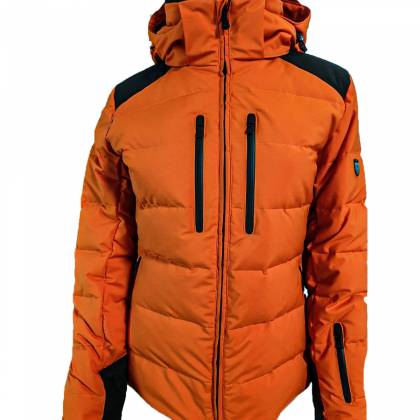 Geacă Outdoor / Schi Puf Damă STRINDBERG 5128 DEV, Dermizax · Portocaliu / Negru  - 13