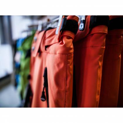 Pantaloni Outdoor / Schi STRINDBERG 2092CH, Dermizax · Portocaliu / Negru  - 4