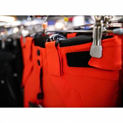 Pantaloni Schi Damă STRINDBERG 5104/18 DEV, Dermizax · Portocaliu / Negru  - 4