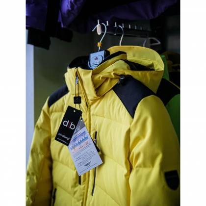 Geacă Outdoor / Schi Puf Damă STRINDBERG 5128 DEV, Dermizax · Galben / Negru  - 6