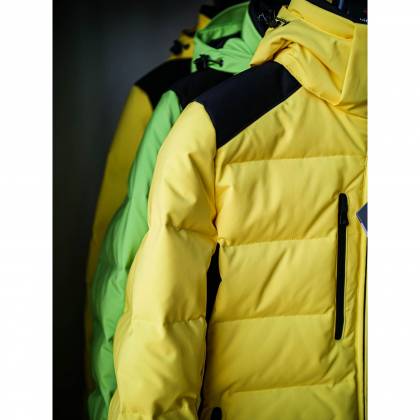 Geacă Outdoor / Schi Puf Damă STRINDBERG 5128 DEV, Dermizax · Galben / Negru  - 8