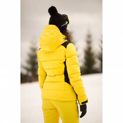 Geacă Outdoor / Schi Puf Damă STRINDBERG 5128 DEV, Dermizax · Galben / Negru  - 4