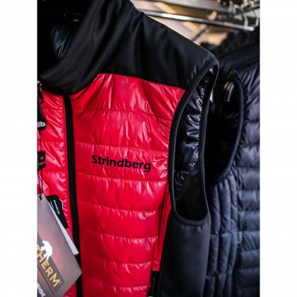 Vestă Puf STRINDBERG 2155 · Negru / Roșu  - 4
