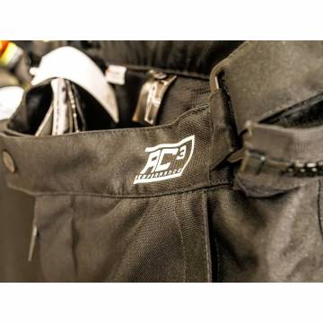 Pantaloni Moto de Vară din Textil BERING CANCUN · Negru  - 4