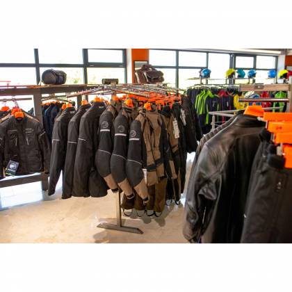 Geacă Moto din Textil BERING BRONKO · Negru / Maro  - 11