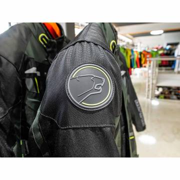 Geacă Moto din Textil BERING DARKO · Kaki / Negru  - 7
