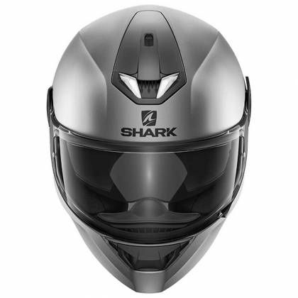 Cască Moto Integrală SHARK SKWAL 2 BLANK cu Sistem LED · Gri Mat  - 1