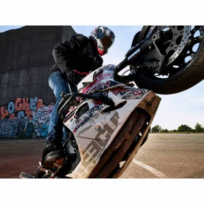 Cască Moto Integrală SHARK SKWAL 2 BLANK cu Lumini LED · Negru Mat  - 6