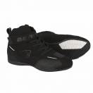 Ghete Moto din Piele & Textil BERING CORWELL · Negru / Alb