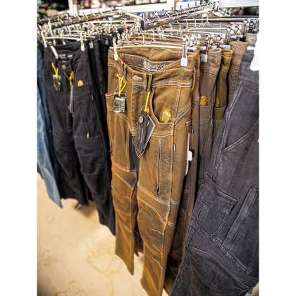 Blugi Moto Slim Fit cu Kevlar TRILOBITE PARADO · Maro  - 9