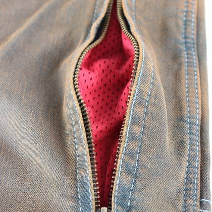 Blugi Moto Slim Fit cu Kevlar TRILOBITE PARADO · Maro  - 7