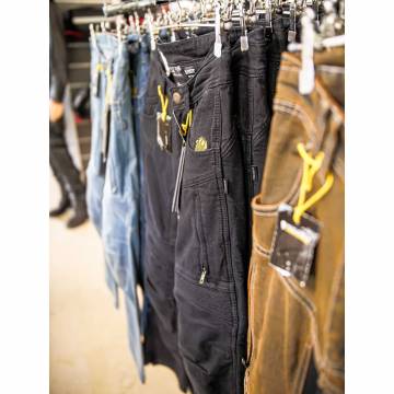 Blugi Moto Lungi cu Kevlar TRILOBITE PARADO · Negru  - 12