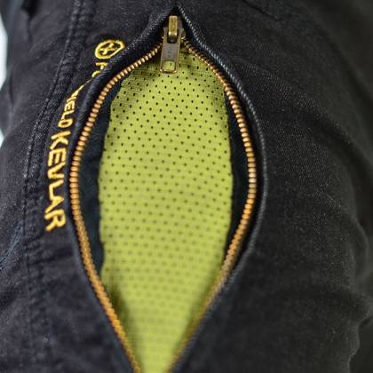 Blugi Moto Lungi cu Kevlar TRILOBITE PARADO · Negru  - 9