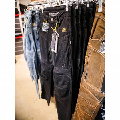 Blugi Moto Regular Fit cu Kevlar TRILOBITE PARADO · Negru  - 5