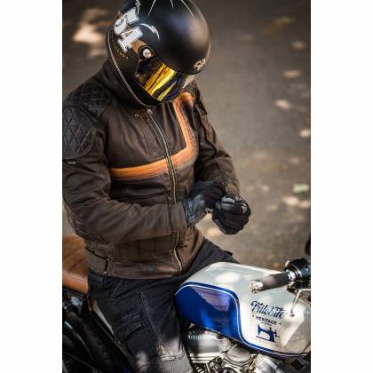 Blugi Moto Regular Fit cu Kevlar TRILOBITE PARADO · Negru  - 7