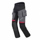 Pantaloni Moto din Piele & Textil SIXGEAR DELTA FORCE · Negru / Gri