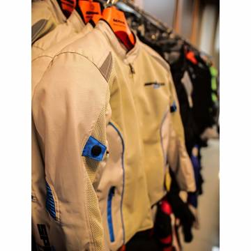 Geacă Moto Damă din Textil SPEED UP PIXIE · Gri / Albastru  - 10